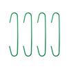 100pcs Christmas Ornament Hooks Metal C-Shaped Hook Holder Christmas Tree Ball Pendant Hanging Decoration for New Year