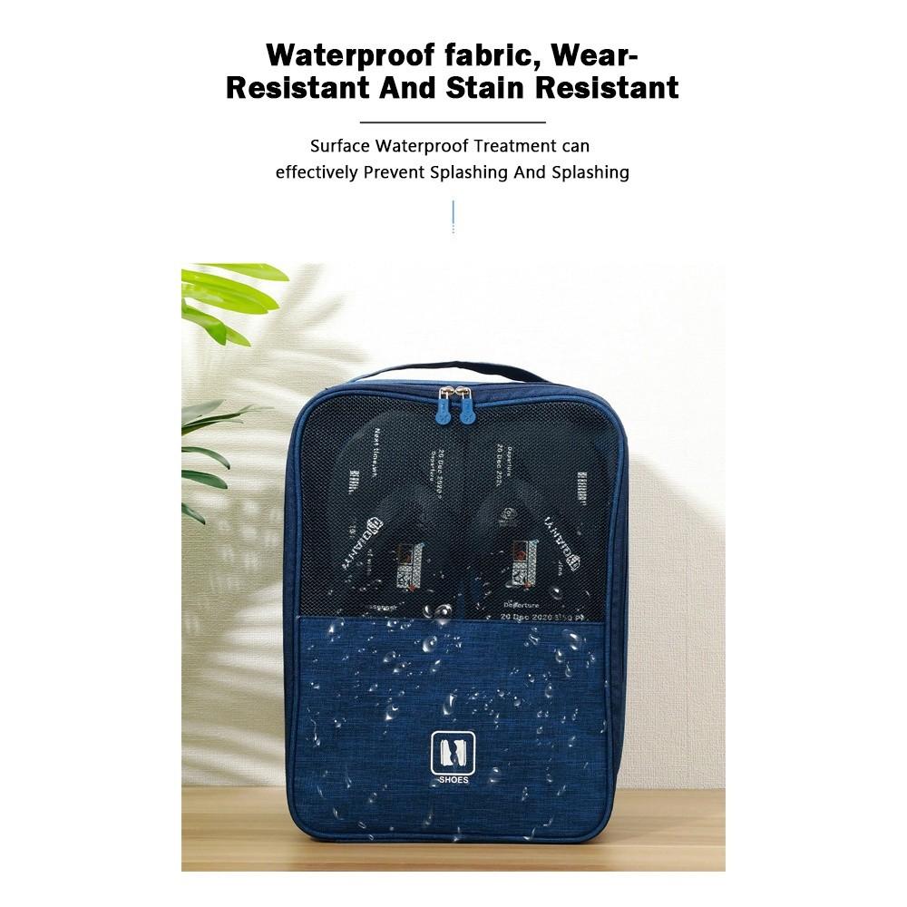 New Oxford Cloth Shoe Storage Bags Waterproof Hanging Travel Shoe Bag Multi-function Portable Shoe Organizer