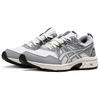 Asics Gel-Venture 8 Cushioning Rebound Fabric Synthetic Leather Low-Top Running Shoes Women Running Shoes Gray White 1012B637-100