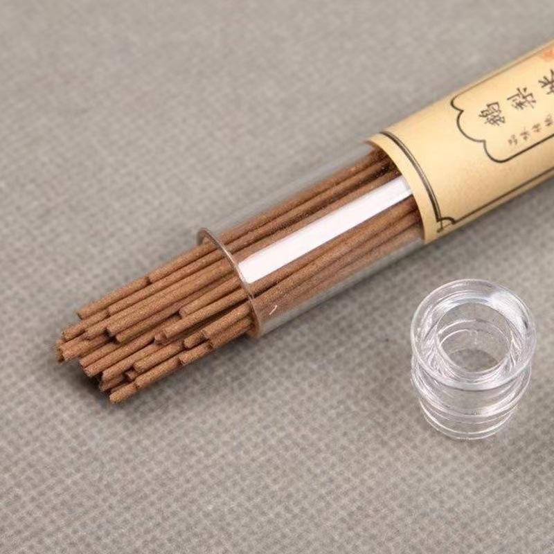 10.5cm Natural Incense: Goose Pear, Nha Trang Agarwood, Old Mountain Sandalwood, Hainan Agarwood with Short Holder