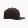 New Era Mlb La Dodgers Fitted Cap Burnt Wood 15131704
