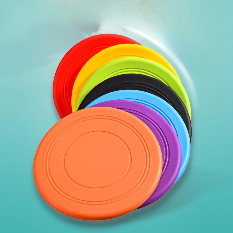 Soft Flying, Dog Toys Interactive Training Frisbee Floating Water Bite Resistant Soft Frisbee Pet Supplies