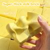 Brique de Lait Super Épaisse Jouet Squishy à Montée Lente 4,5 cm Brique Beurre Jouets Fidget Anti Stress Asmr Jouets Sensoriels Pour Enfants et Adultes