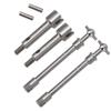 Stainless Steel Front Drive Shaft Dog Bone Replacement for Axial SCX24 90081 1 24 RC Car