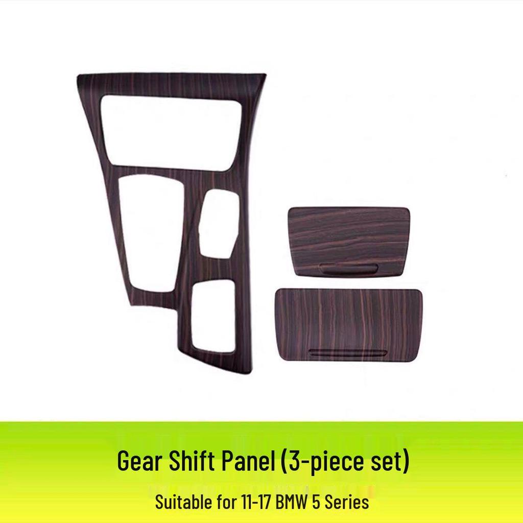 BMW 5 Series F18/F10 520i/523li Carbon Fiber Gear Shift Sticker Cover Plate for Interior Modification