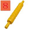 Pattern Texture Embossed Rolling Pin Dough Fondant Pastry Dumpling Pizza Cake Cookies Roller Tools Kitchen Accessories 1 Pcs