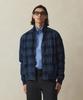 Brooks Brothers Corduroy Check Harrington Jacket (Navy) (Bbojmm4858Qef)