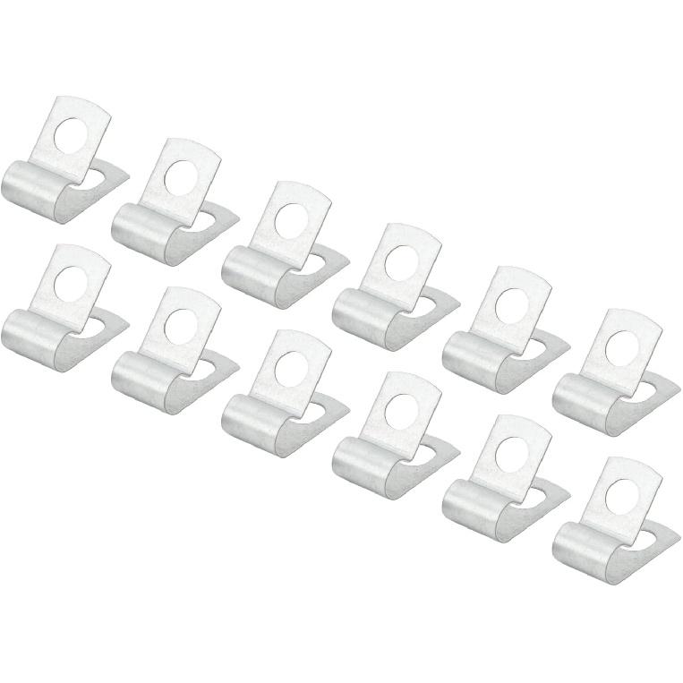 Brake and Fuel Line Clips High Strength Fuel Line Clamps for 3/16 Inch 1/4 Inch 5/16 Inch 3/8 Inch Tubing Securely Fasten Brake and Fuel Lines with