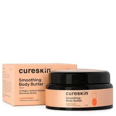 Cureskin Smoothing Body Butter Stretch Marks Cream for Women and Men | Stretch Marks Removal Cream for Women