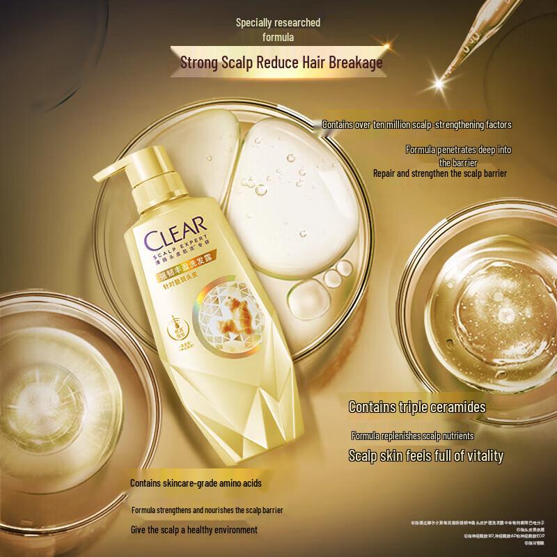 Clear Scalp Care Strong & Voluminous Shampoo