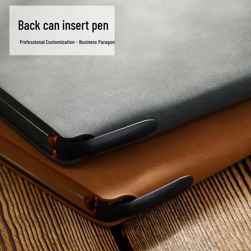 A5 Sheepskin Leather High-End Notebook with Thickened Dowling Paper