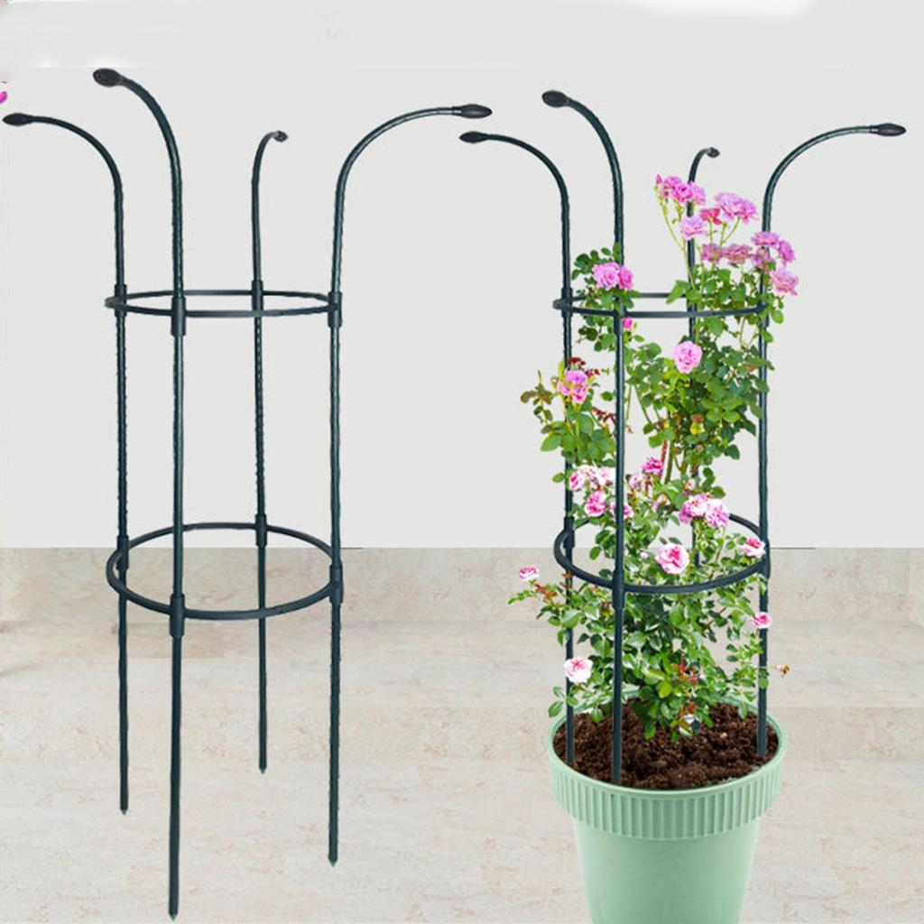 Garden Trellis Multifunctional Flower Stand Climbing Plants Frame Tall Plant Support for Courtyard Patio Clematis Fruits Flowers