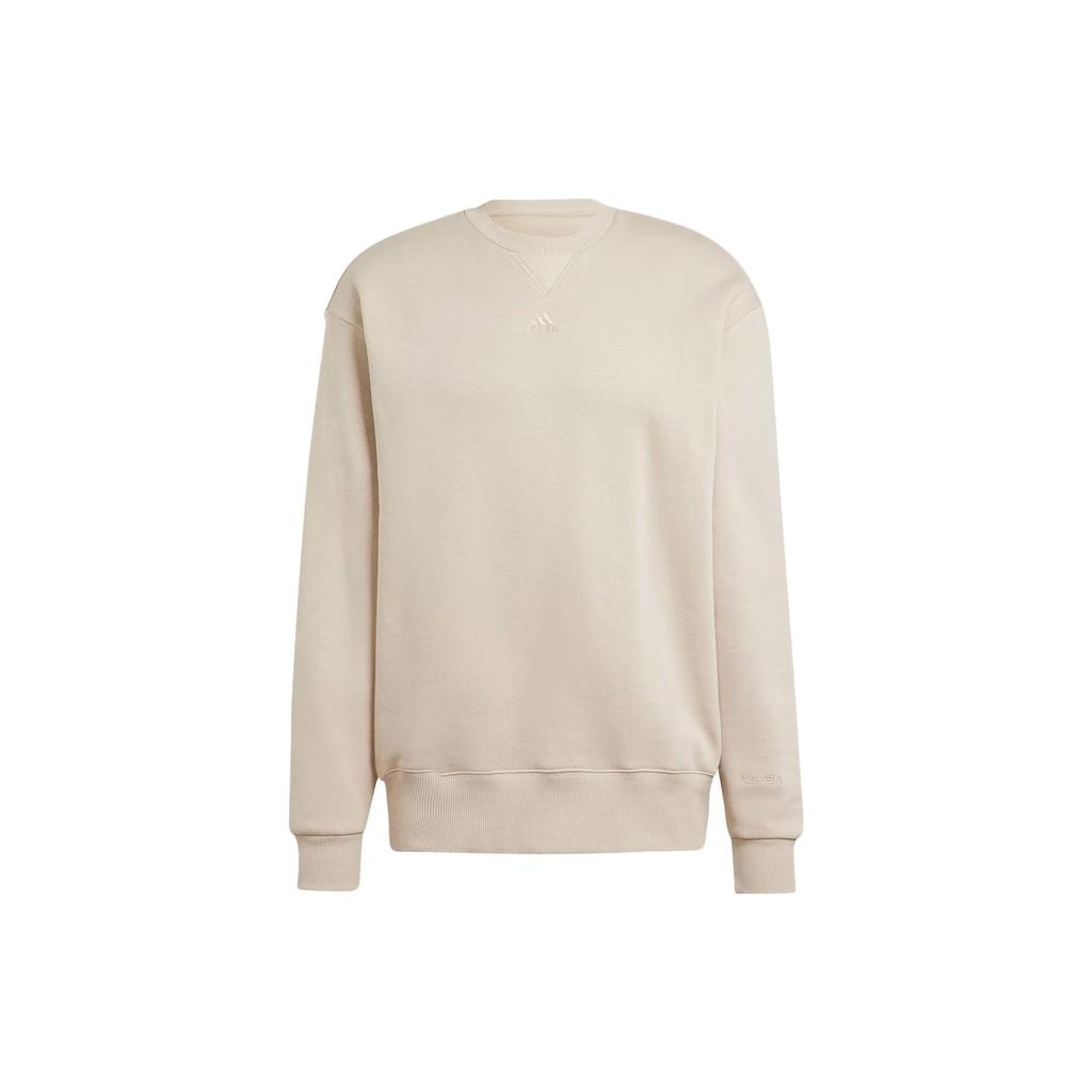 adidas Sweatshirts Men's Beige Crew Neck Moderate Regular IP8351