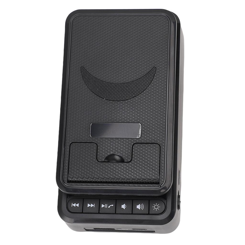 Vikbart mobiltelefonställ med trådlös Bluetooth-högtalare RGB-ljus Lyftbar telefonhållare Bluetooth