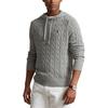 Polo Ralph Lauren Hooded Pony Embroidered Pullover Long Sleeve Knit Sweater Men Sweater 710919224-002