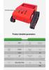 Hybrid Remote Control Lawn Mower HT550: Oil-Electric Self-Propelled Grass Shredder and Orchard Weeder