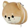 Relaxeazzz Soft Neck Pillow with Eye Cute Shiba Inu Plush Eye Authentic Japanese Product Mask, Toy, All-in-One Mask,