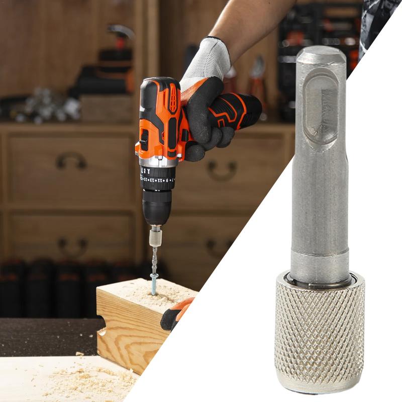 Bohradapter Metallbohrerhülse Hammeradapter Sechskantschaft Schraubbit-Halter SDS-Bit-Adapter Elektrobohrer Zubehör