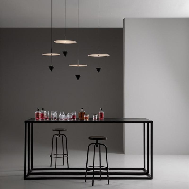Minimalist LED Pendant Lights Italian Design Hanging Lighting  Bedroom Bar Home Room Decor Lamps Counterweight Chandelier Modern