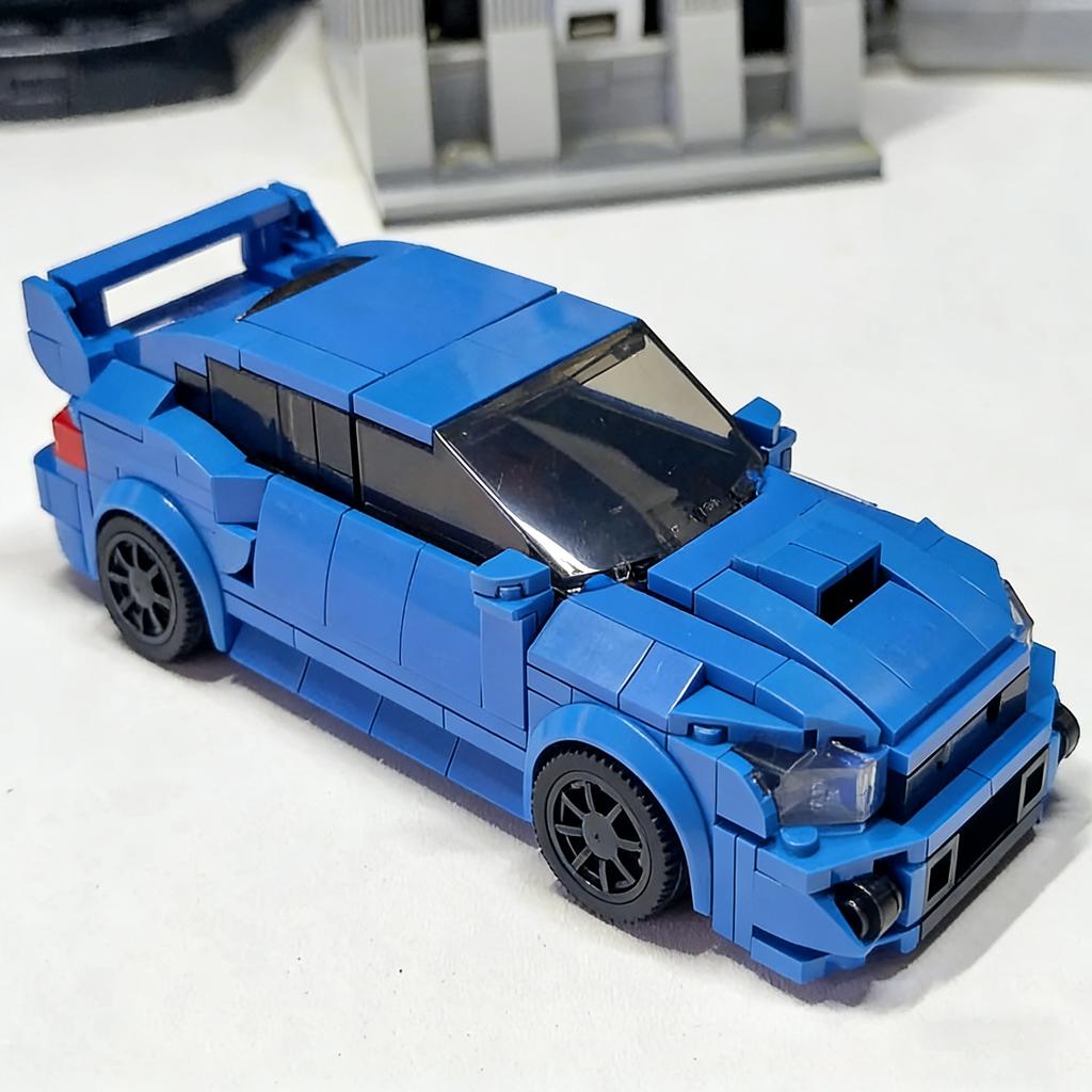 300 Stück Moc Technisches Auto Speed Blau Supercar Bausteine Modell Rennauto Bausteine Spielzeug Für Geschenke Spielzeug Stadtauto
