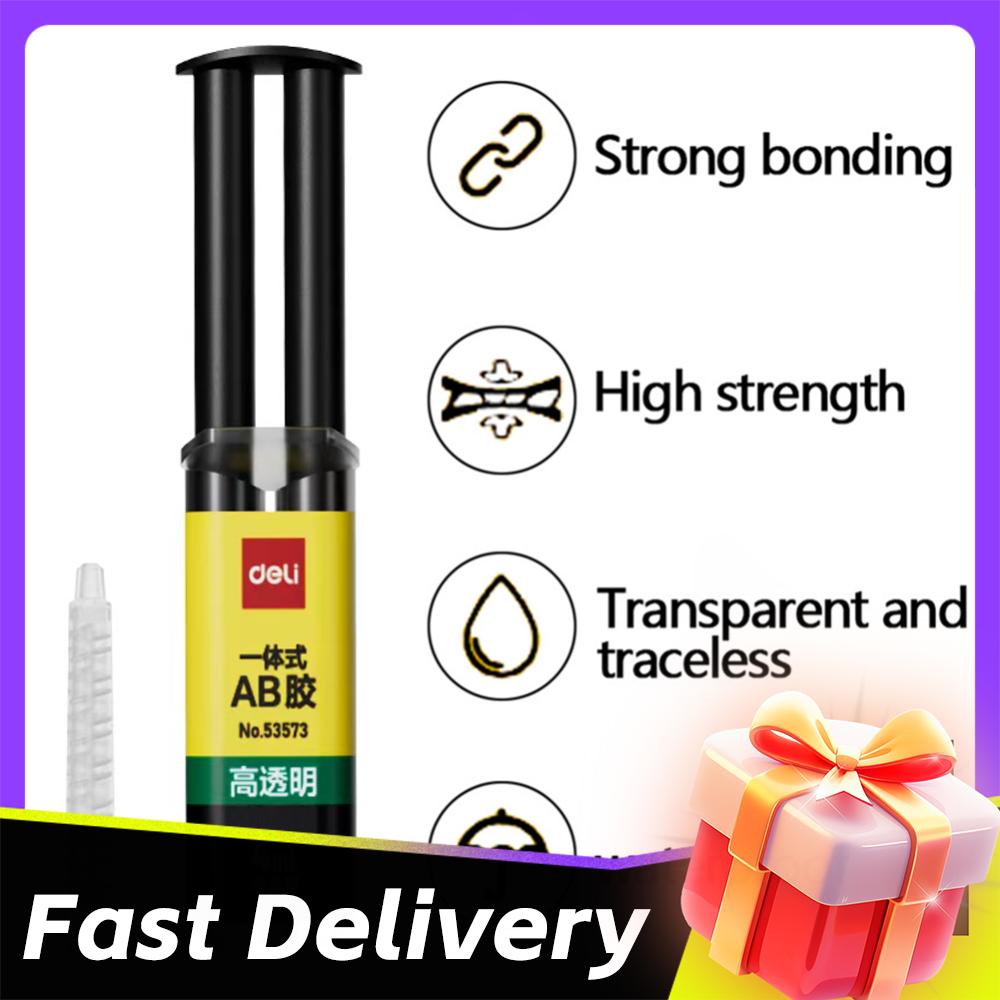 1/2/5PCS 4ML/25ml Epoxy Resin AB Glue Waterproof Instant Fast Adhesive Repair Strong Super Liquid Glue For Wood Plastic Metal