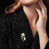 Senior Brooches Flower Leaf Brooch Pins for Women Suit Pendant  Fashion Brooches Jewelry