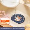 Insect-proof Floor Drain Cover Reusable Odor Blocking Drain Stopper Sink Seal Mat for Kitchen Shower Bathroom 1PC