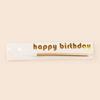 Metallic Paint Birthday Candle Set, Cake Baking Creative Local Tyrant, Monochrome Single Pencil Candle