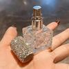 Exquisite Glass Perfume Atomizer 10ML Refillable Spray Bottle  Travel Supply