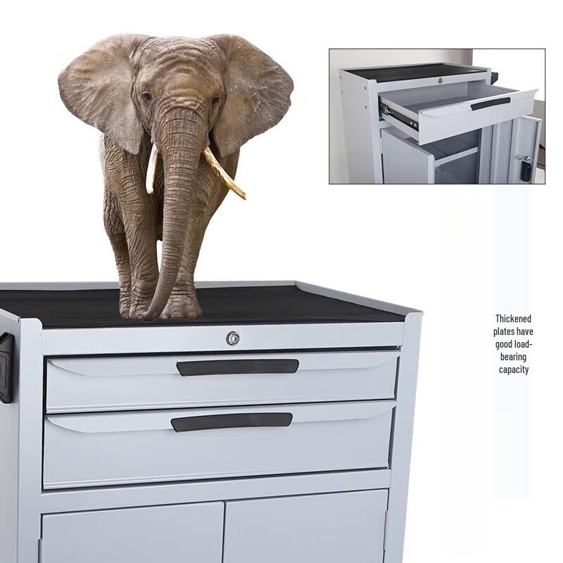 Multi-functional 6-Drawer Tool Cart