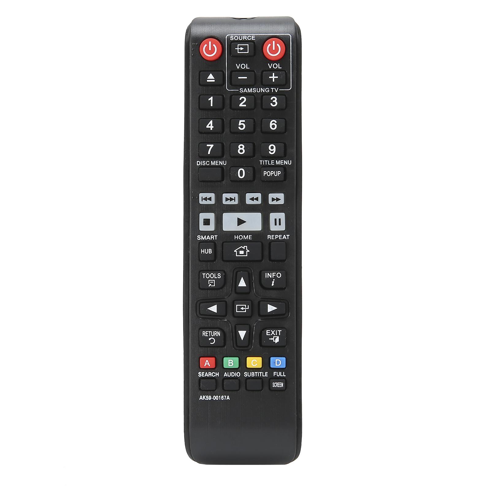 

Remote Control AK5900167A for Samsung Bluray TV BDJ6300 BDF7500 BDJ7500 BDC7900 BDC5500