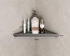 Bathroom Corner Storage Rack Punch-Free Toilet Alumimum Organization Storage Shelves for Wall Toiletries Shower Accessories New