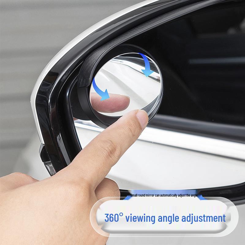 Rainproof Rearview Mirror: Blind Spot and Reversing Shield with Integrated Reflector