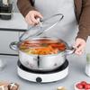 Debo 304 Stainless Steel Soup Pot & Steamer