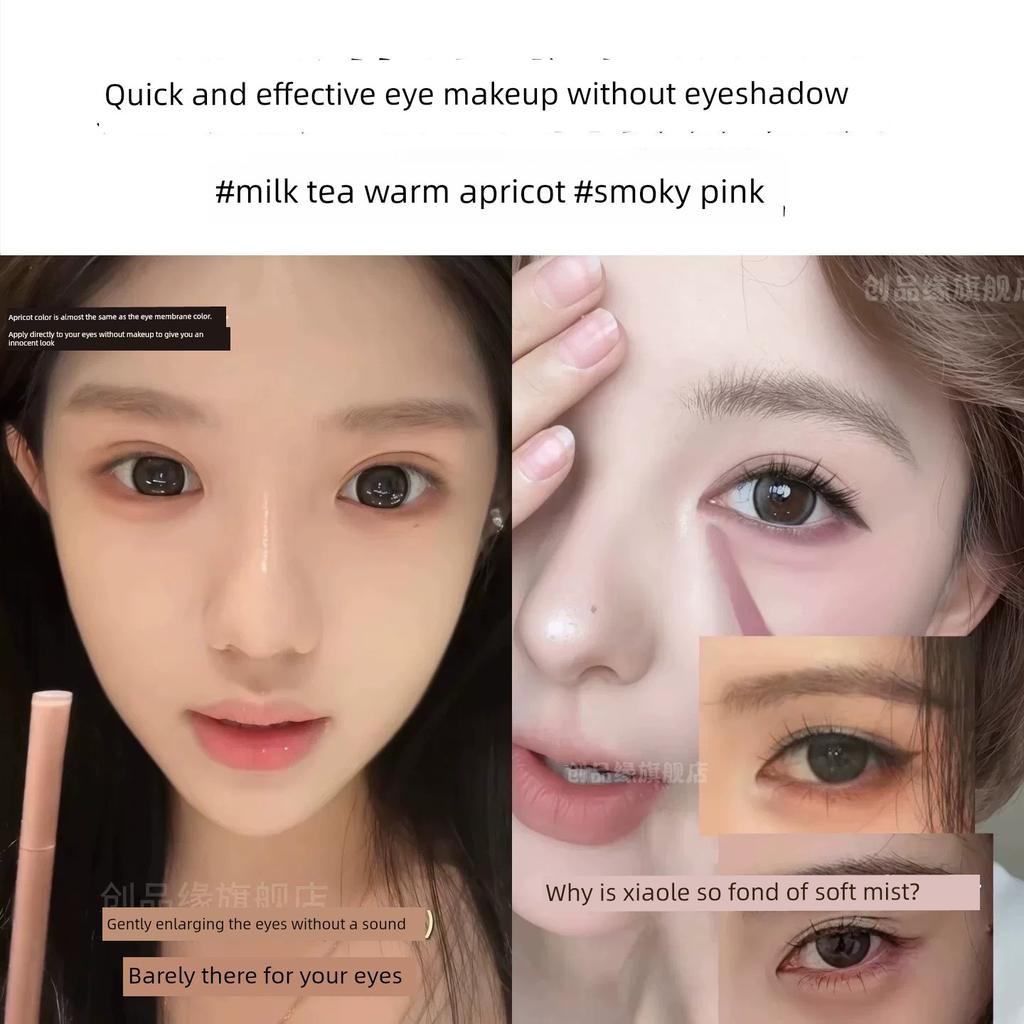 Never Discontinue Production! Rose Red To Pink Brown Eyeliner Gel Pen, Waterproof Eyeliner Pen for Lower Eyelids, Aegyo-Sal Pen