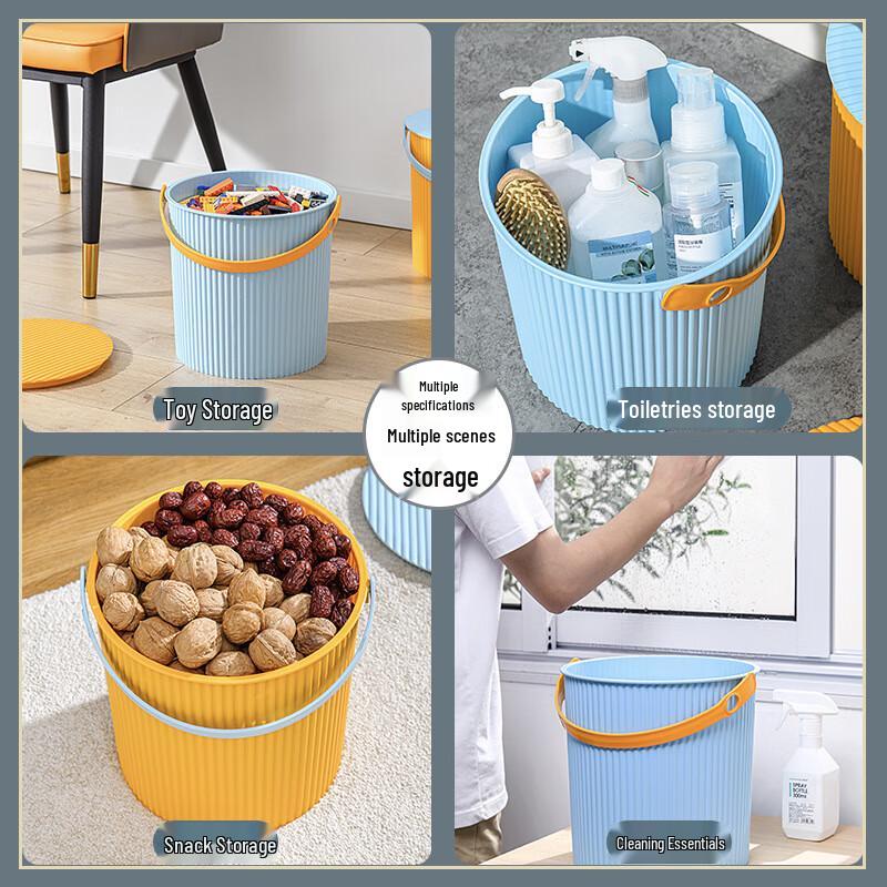 SPACEXPERT Picnic Storage Bucket and Stool