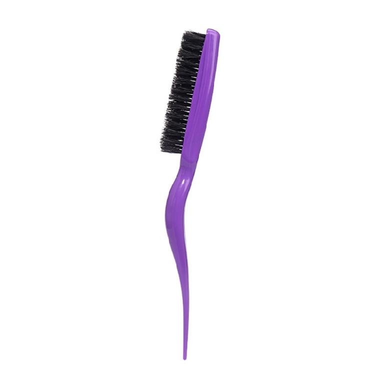 Boar Bristle Brush Comb Hair Teasing Brush for Women Men Salon Boar Bristle Comb