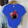 Woman Clothing Graphic T Shirts Womens Lovely Pattern Tshirt for Female Fashion Tops 2024 Funny T Shirts Youthful Woman Clothes