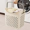Laundry Basket with Handle Portable Storage Basket for Dirty Clothes Organizer Bathroom Bedroom Laundry Hamper for Home Use