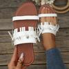 Retro Style Slippers, Women's Shoes, Flat Shoes, Sandals