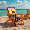 Personalized Customized Proof Beach Towel with The Weeknd Pattern - Soft, Absorbent,quick-drying,perfect Swimming,camping&bathing