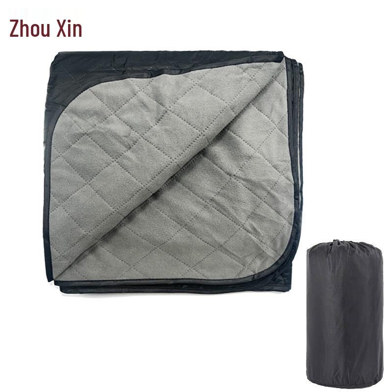 Fleece Polyester Waterproof Camping Blanket