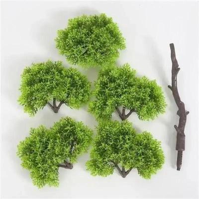 Pinhas Simuladas Cipreste de Penhasco Plantas Artificiais Bonsai Decoração para Casa Plantas Verdes Bonsai Criativo Decoração para Jardim de Hotel