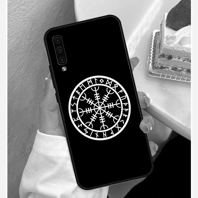 

Чехол Viking Nordic Runes Vegvisir для Samsung Galaxy A72 A52 A42 A32 A22 A12 A50 A70 A41 A51 A71 A21S A52S Fundas Samsung A72