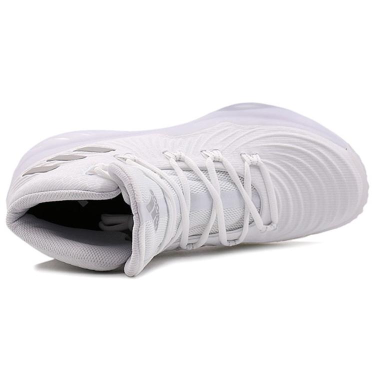 Adidas Crazy Explosive 2017 (Unisex) White / Light Grey-Solid Grey Basketball Shoes BY3766