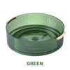 1Pcs Rotating Turntable Desktop Storage Box 360° Rotating Cosmetic Storage Box Lotion Display Box Round Transparent Tray