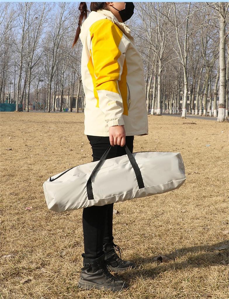 Hexa Tarp Wasserdichtes Tarp Markise Schatten Silberbeschichtung Wassersäule 3000mm Sonnenschutz Wärmeisolierung Leicht Kompakt Campingausrüstung