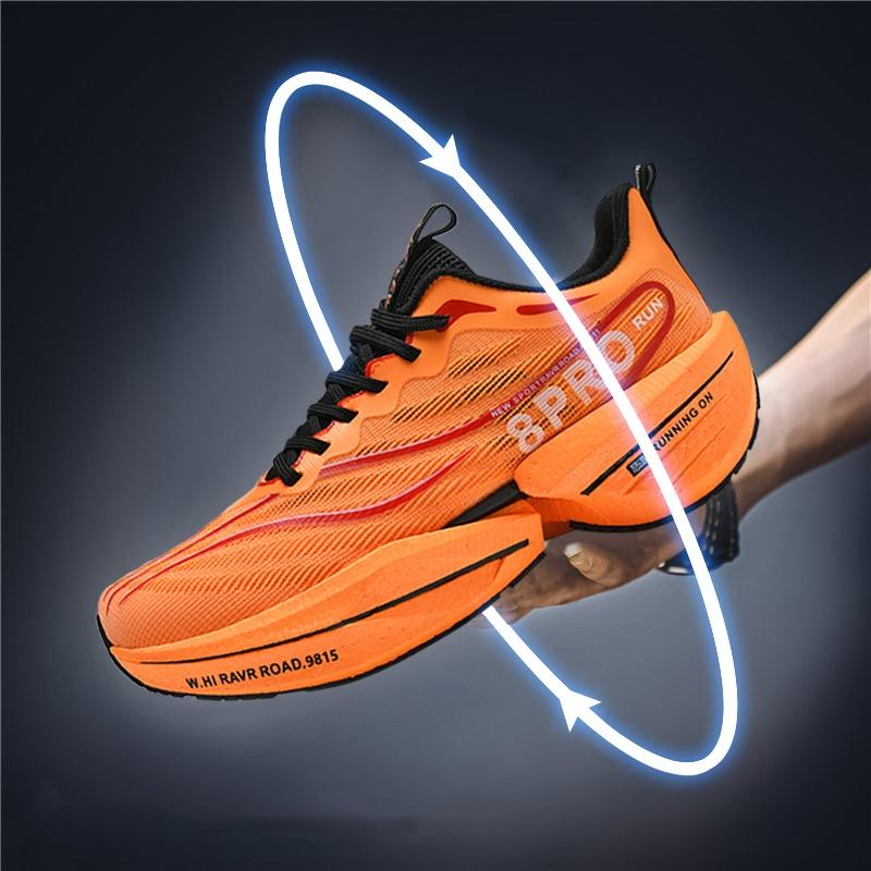 

Кроссовки для марафона мужские спортивные повседневные дышащие легкие женские удобные спортивные нескользящие кроссовки для гонок с углеродной пластиной 36