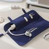Easy Carry Portable Hanging Felt Storage Bag With Thermal Protective For Hair Curling Iron Travel Organizers