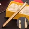 Picasso 916 Pimio Malage Golden Metal Fountain Pen Extra Fine/Medium 0.38/0.5mm Nib Professional Stationery Writing Pen Gift